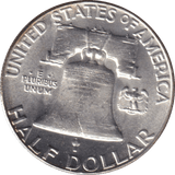 1965 SILVER HALF DOLLAR USA - SILVER WORLD COINS - Cambridgeshire Coins
