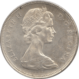1965 SILVER ONE DOLLAR CANADA - SILVER WORLD COINS - Cambridgeshire Coins
