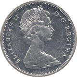 1965 SILVER ONE DOLLAR CANADA - SILVER WORLD COINS - Cambridgeshire Coins