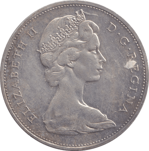 1965 SILVER ONE DOLLAR CANADA - SILVER WORLD COINS - Cambridgeshire Coins