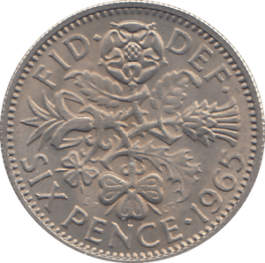 1965 SIXPENCE ( UNC ) - WORLD COINS - Cambridgeshire Coins