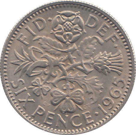 1965 SIXPENCE ( UNC ) - WORLD COINS - Cambridgeshire Coins