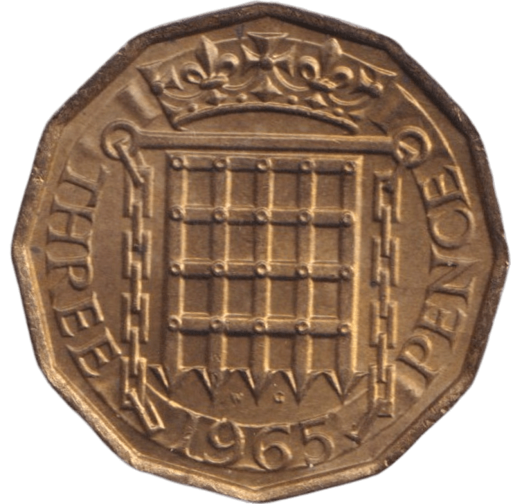 1965 THREEPENCE ( BU ) - THREEPENCE - Cambridgeshire Coins