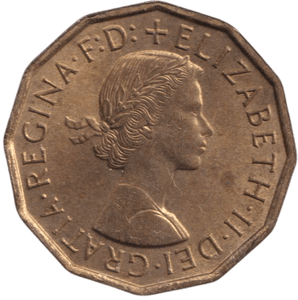 1965 THREEPENCE ( UNC ) - THREEPENCE - Cambridgeshire Coins