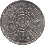 1965 TWO SHILLINGS ( UNC ) - TWO SHILLINGS - Cambridgeshire Coins