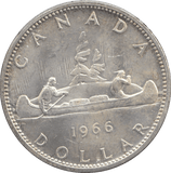 1966 1 DOLLAR CANADA - WORLD COINS - Cambridgeshire Coins