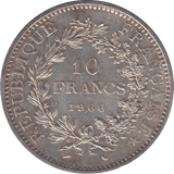 1966 10 FRANCS FRANCE - WORLD COINS - Cambridgeshire Coins