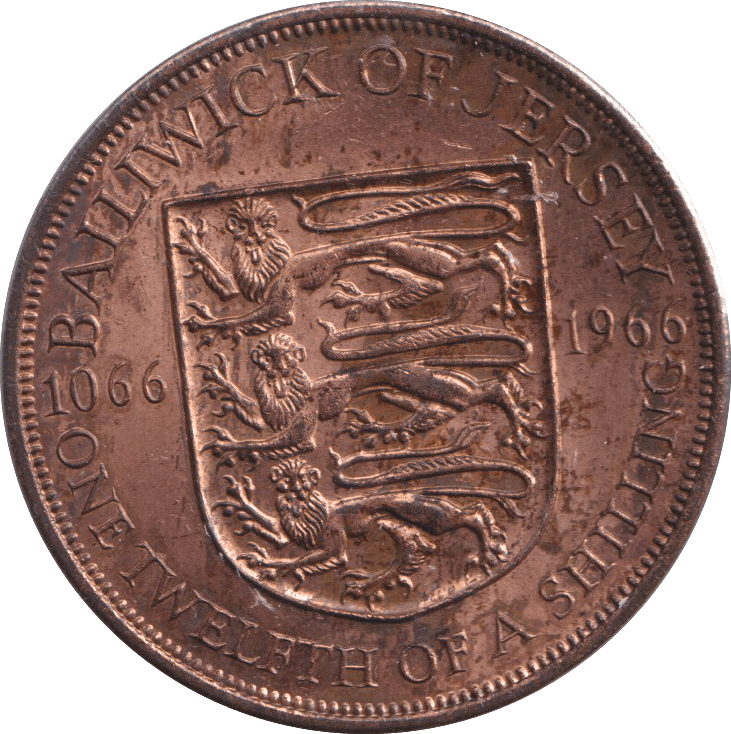 1966 1/12 SHILLING - PENNY - Cambridgeshire Coins