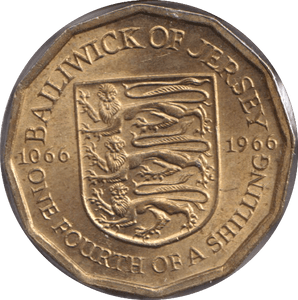 1966 1/4 SHILLING - PENNY - Cambridgeshire Coins