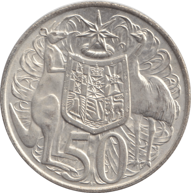 1966 50 CENTS AUSTRALIA - WORLD COINS - Cambridgeshire Coins