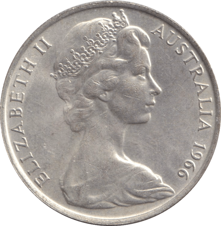1966 50 CENTS AUSTRALIA - WORLD COINS - Cambridgeshire Coins