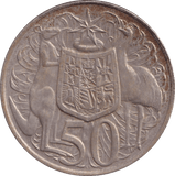 1966 AUSTRALIAN 50 CENT - WORLD COINS - Cambridgeshire Coins