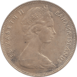 1966 BAHAMAS SILVER DOLLAR - WOLRD SILVER COINS - Cambridgeshire Coins