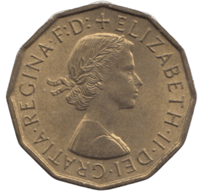 1966 BRASS THREEPENCE ( UNC ) - THREEPENCE - Cambridgeshire Coins