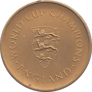 1966 ENGLAND WORLD CUP CHAMPIONS COMMEMORATIVE COIN - WORLD COINS - Cambridgeshire Coins