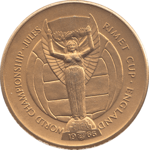 1966 ENGLAND WORLD CUP CHAMPIONS COMMEMORATIVE COIN - WORLD COINS - Cambridgeshire Coins