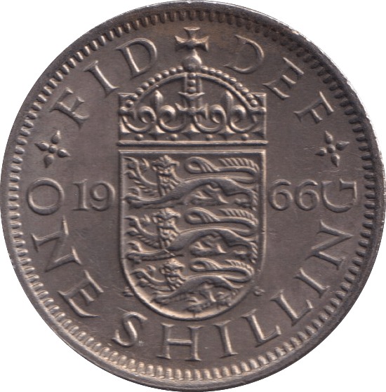 1966 ENGLISH SHILLING ( UNC ) - SHILLING - Cambridgeshire Coins