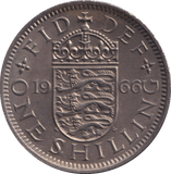 1966 ENGLISH SHILLING ( UNC ) - SHILLING - Cambridgeshire Coins