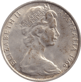 1966 FIFTY CENTS AUSTRALIA - SILVER WORLD COINS - Cambridgeshire Coins