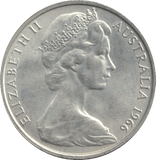 1966 FIFTY CENTS AUSTRALIA - WORLD COINS - Cambridgeshire Coins