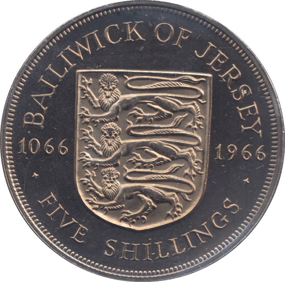 1966 FIVE SHILLINGS ( PROOF ) - WORLD COINS - Cambridgeshire Coins