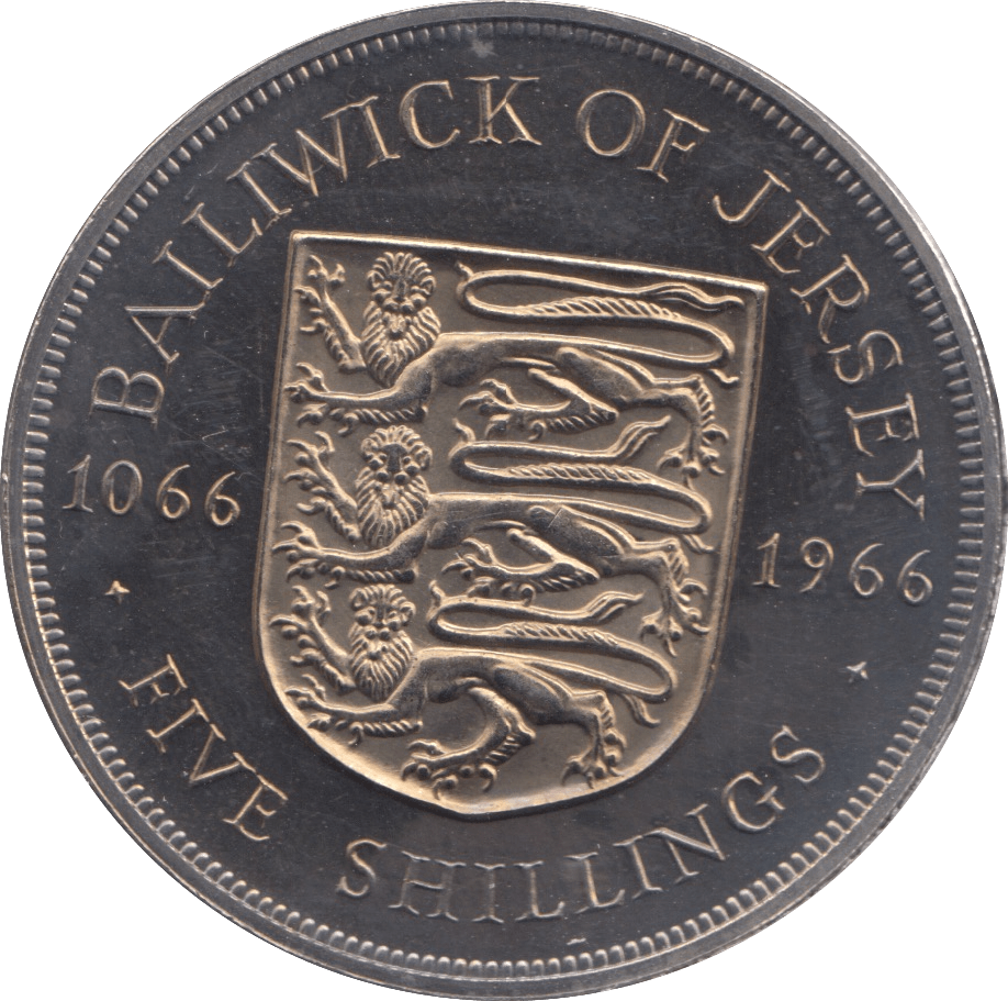 1966 FIVE SHILLINGS ( PROOF ) - WORLD COINS - Cambridgeshire Coins