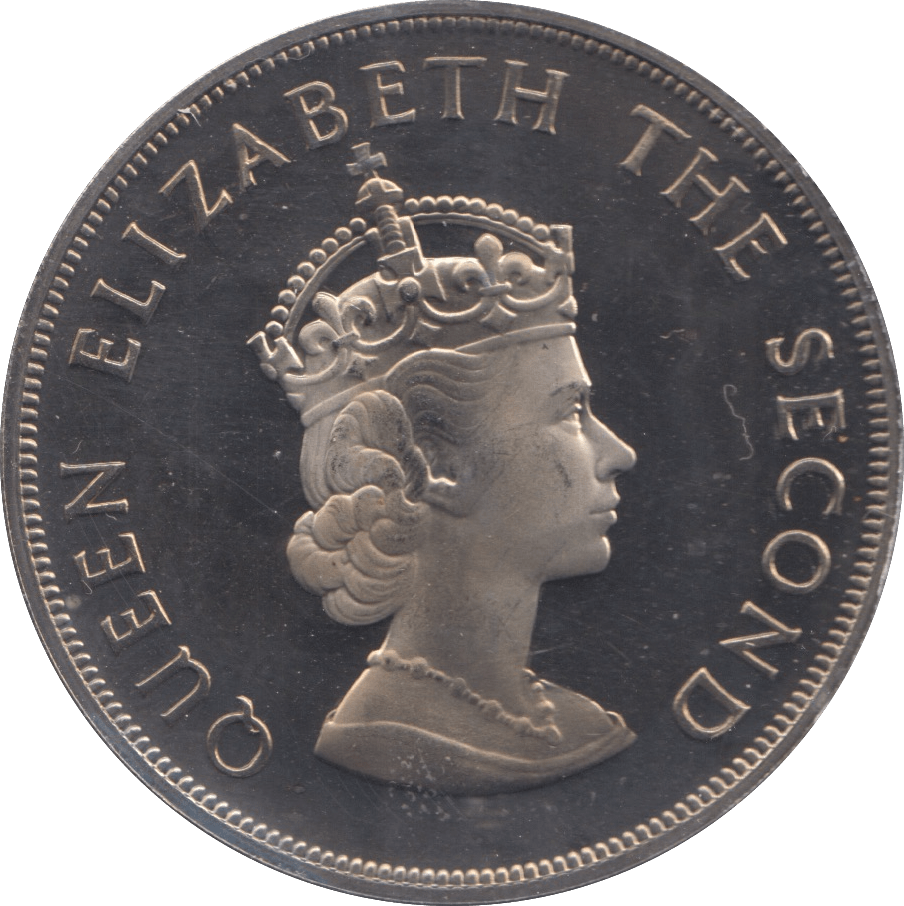 1966 FIVE SHILLINGS ( PROOF ) - WORLD COINS - Cambridgeshire Coins