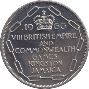 1966 FIVE SHILLINGS UNC - WORLD COINS - Cambridgeshire Coins