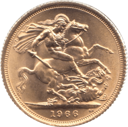 1966 GOLD SOVEREIGN ( UNC ) - SOVEREIGN - Cambridgeshire Coins