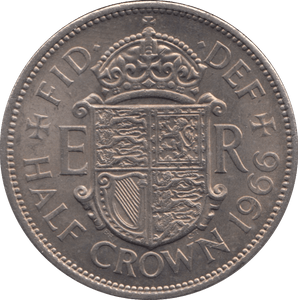 1966 HALFCROWN ( UNC ) - HALFCROWN - Cambridgeshire Coins