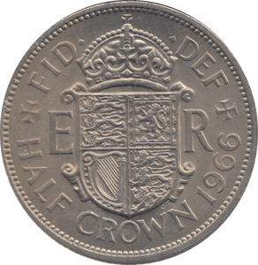 1966 HALFCROWN ( UNC ) - HALFCROWN - Cambridgeshire Coins