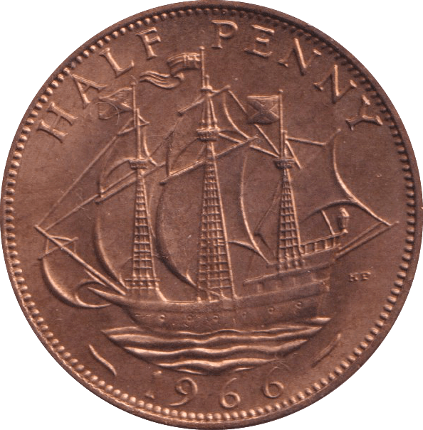 1966 HALFPENNY ( BU ) - HALFPENNY - Cambridgeshire Coins
