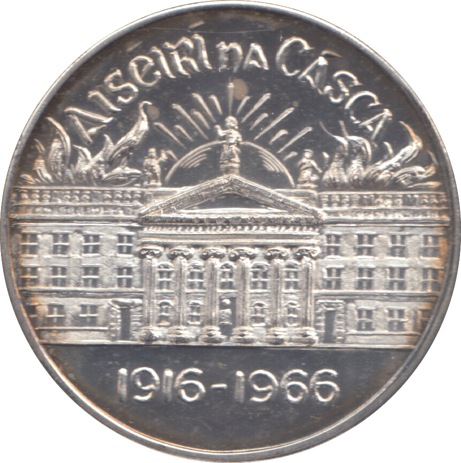 1966 IRELAND SILVER MEDAL EASTER RISING - SILVER WORLD COINS - Cambridgeshire Coins