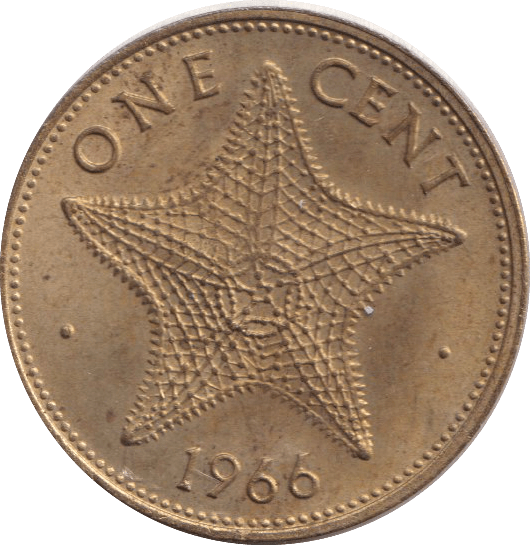1966 ONE CENT BAHAMAS - WORLD COINS - Cambridgeshire Coins