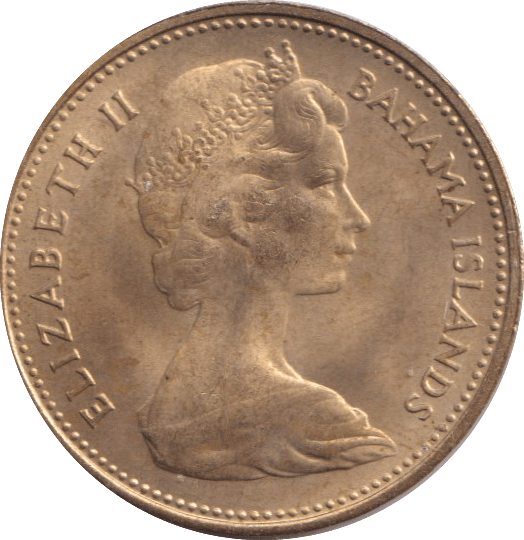1966 ONE CENT BAHAMAS - WORLD COINS - Cambridgeshire Coins