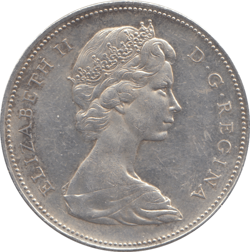 1966 ONE DOLLAR CANADA - WORLD COINS - Cambridgeshire Coins