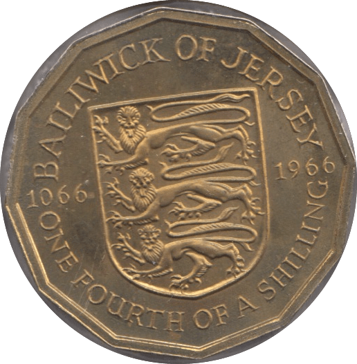 1966 ONE FOURTH SHILLING ( PROOF ) - WORLD COINS - Cambridgeshire Coins