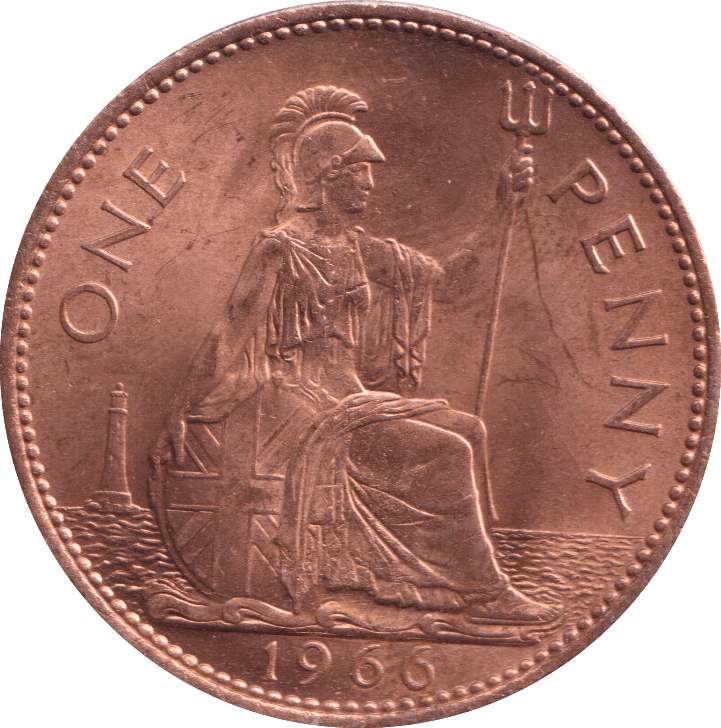 1966 PENNY ( BU ) - PENNY - Cambridgeshire Coins