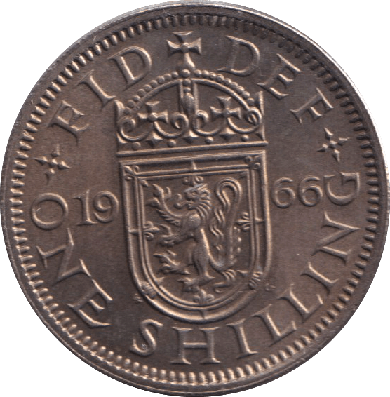 1966 SCOTTISH SHILLING ( UNC ) - SHILLING - Cambridgeshire Coins