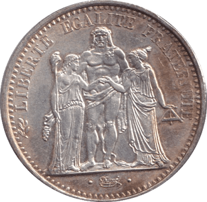 1966 SILVER 10 FRANC FRANCE - SILVER WORLD COINS - Cambridgeshire Coins