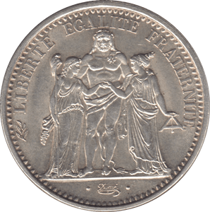 1966 SILVER 10 FRANCS FRANCE - SILVER WORLD COINS - Cambridgeshire Coins