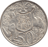 1966 SILVER 50 CENTS ( AUSTRALIA ) - SILVER WORLD COINS - Cambridgeshire Coins