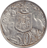 1966 SILVER AUSTRALIA 50 CENTS - SILVER WORLD COINS - Cambridgeshire Coins