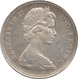 1966 SILVER CANADIAN $1 - SILVER WORLD COINS - Cambridgeshire Coins