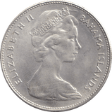 1966 SILVER DOLLAR BAHAMAS - SILVER WORLD COINS - Cambridgeshire Coins