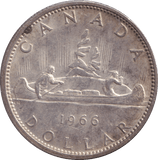 1966 SILVER DOLLAR CANADA - SILVER WORLD COINS - Cambridgeshire Coins
