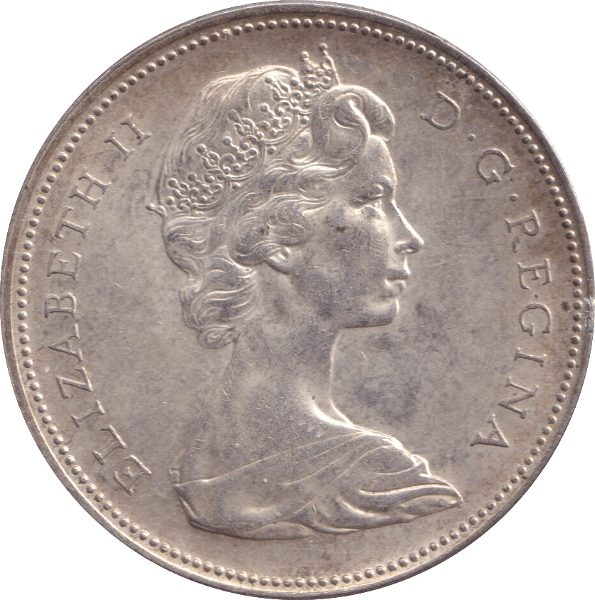 1966 SILVER DOLLAR CANADA - SILVER WORLD COINS - Cambridgeshire Coins