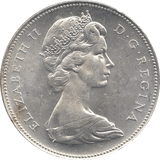 1966 SILVER DOLLAR CANADA - SILVER WORLD COINS - Cambridgeshire Coins