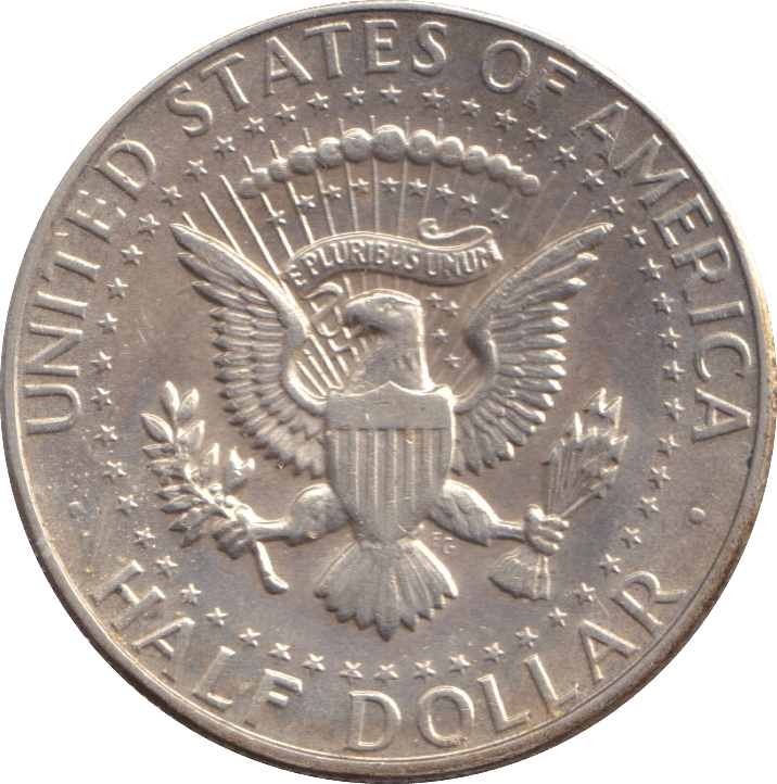 1966 SILVER HALF DOLLAR USA - SILVER WORLD COINS - Cambridgeshire Coins