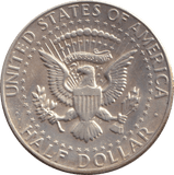 1966 SILVER HALF DOLLAR USA - SILVER WORLD COINS - Cambridgeshire Coins
